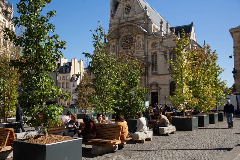 Place du Panthéon réaménagée - © Joséphine Brueder